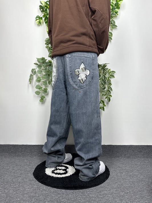 COOGI Vintage Y2K Baggy Jeans grau W42 - MonkeysVintage