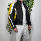 Dainese Vintage Lederjacke Mottoradjacke schwarz gelb M - MonkeysVintage