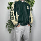 NFL Vintage Michigan State Spartans Collegejacke Leder grün beige L - MonkeysVintage