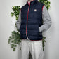Moncler Vintage Pufferweste Daunen blau M - MonkeysVintage
