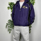 NFL Baltimore Ravens Vintage Windbreaker Jacke lila schwarz XL - MonkeysVintage