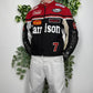 Arrow Harrsion Nascar Vintage Racing Motorradjacke schwarz rot L - MonkeysVintage