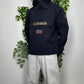 Napapijri Windbreaker Jacke blau XL - MonkeysVintage