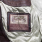 Redskins Lederjacke Vintage Bomberjacke in Braun, Größe XXL, Etikett