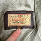 Redskins Lederjacke Vintage Bomberjacke in Braun, Größe XXL, Logo-Closeup