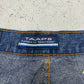 TAAPS Vintage Jeansshorts in Dunkelblau, Etikett