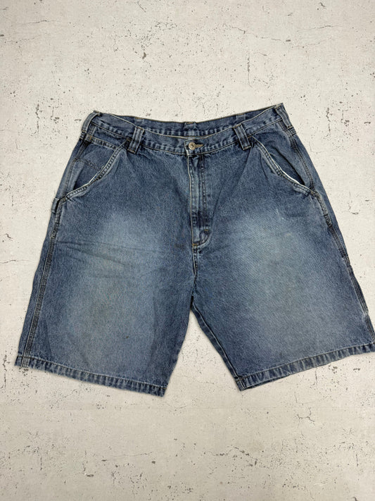 VF Jeanswear Vintage Jeansshorts in Blau, Größe W36, Vorderseite
