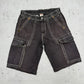 True Religion Vintage Cargoshorts in Anthrazit, W28, Vorderansicht