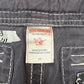 True Religion Vintage Cargoshorts in Anthrazit, W28, Etikett