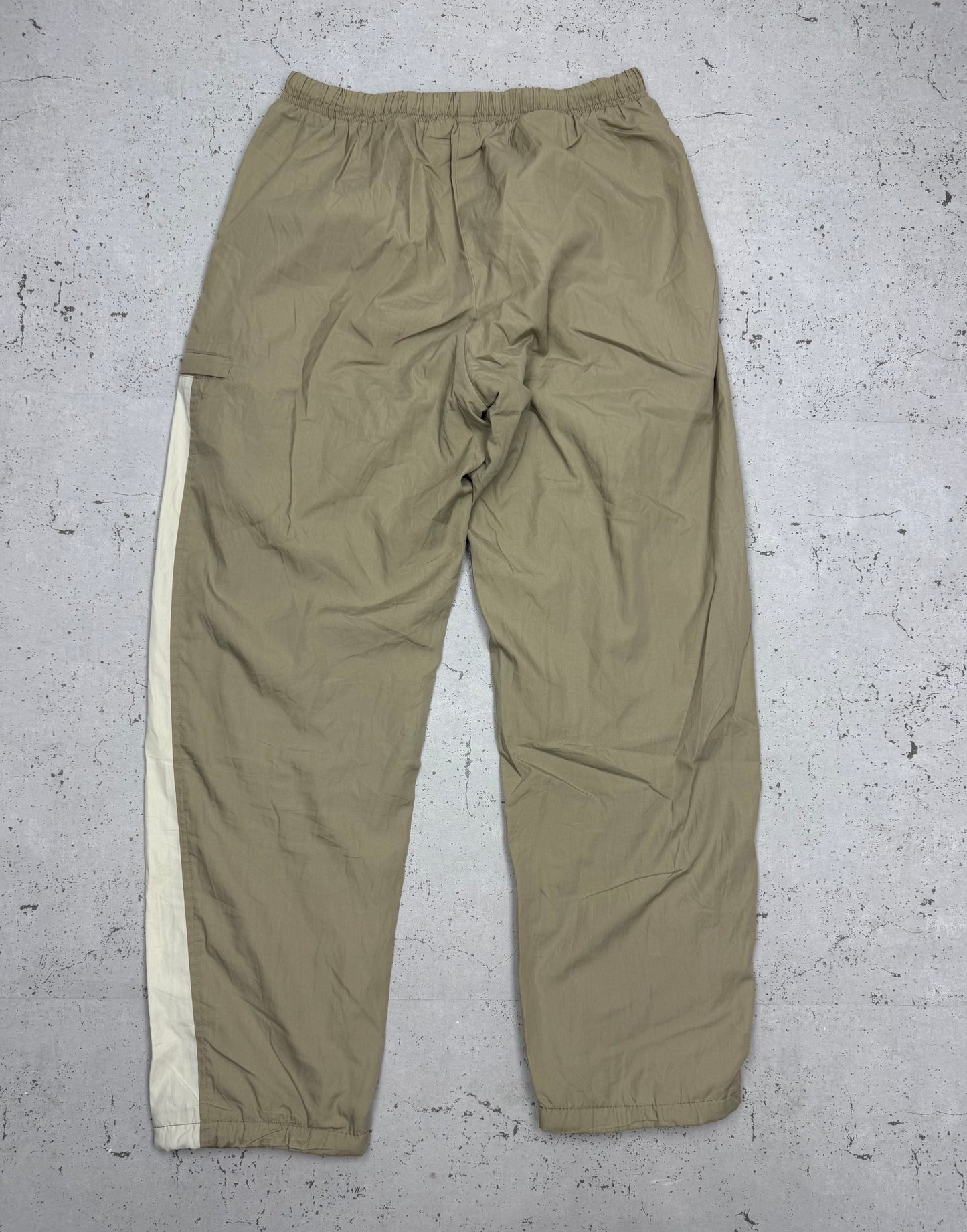 Nike Vintage Trackpants in Beige, Größe S, Rückansicht