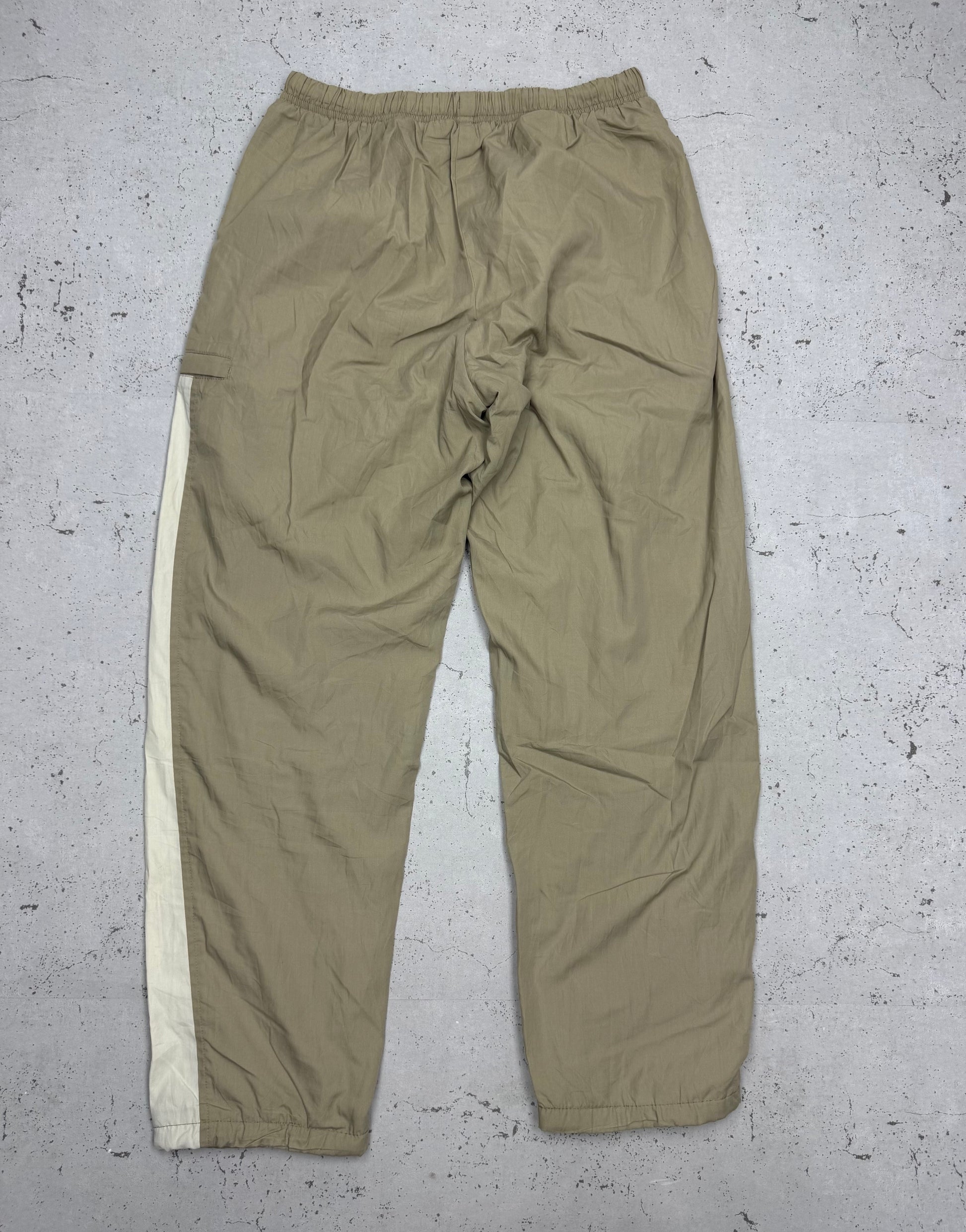 Nike Vintage Trackpants in Beige, Größe S, Rückansicht