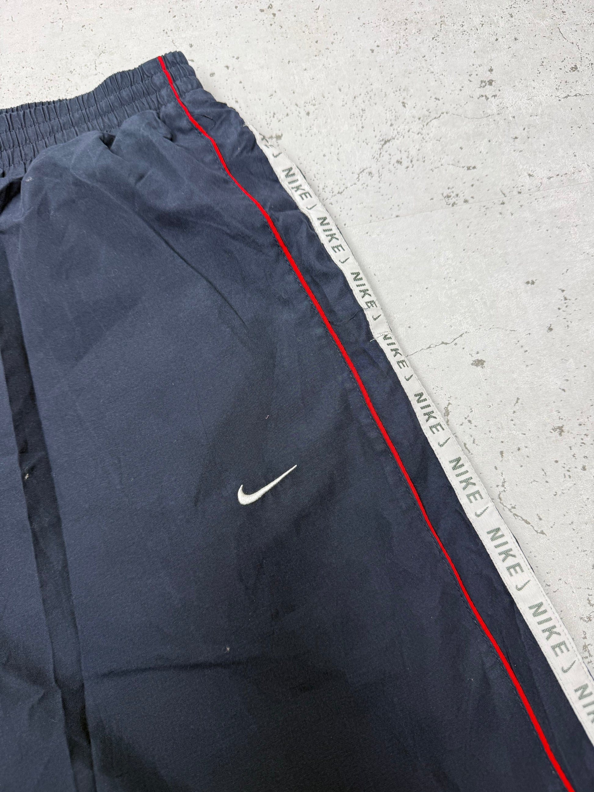 Nike Vintage Trackpants in Navy, Größe M, Logo-Detail