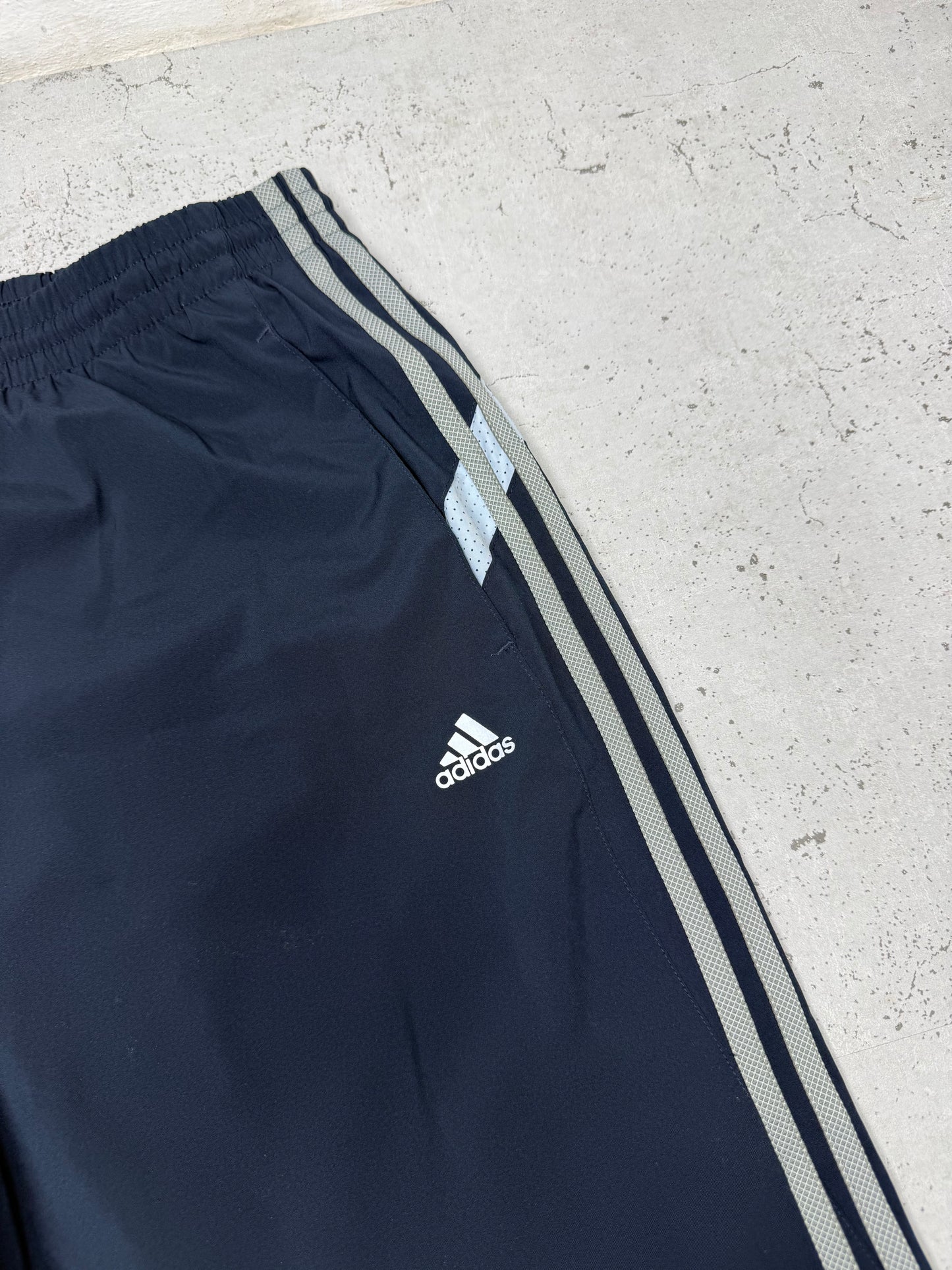 Adidas Vintage Clima365 Trainingsanzug in Navy, Größe L, Logo-Detail