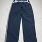 Adidas Vintage Clima365 Trainingsanzug in Navy, Größe L, Hose Rückansicht