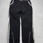 Adidas Vintage Trackpants in Schwarz, Rückansicht