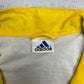 Adidas Vintage Windbreaker in Navy Gelb, Etikett