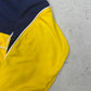 Adidas Vintage Windbreaker in Navy Gelb, Mangel Fleck
