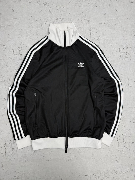 Adidas Originals Firebird Trainingsjacke in Schwarz, Größe M, Vorderansicht
