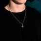Silberkette mit Stern-Anhänger – Y2K Star Necklace | Streetwear Surfer Hip Hop Look
