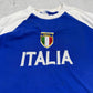 Blu Mar Venezia Italia Vintage T-Shirt in Blau, Größe XL, Logo-Detail