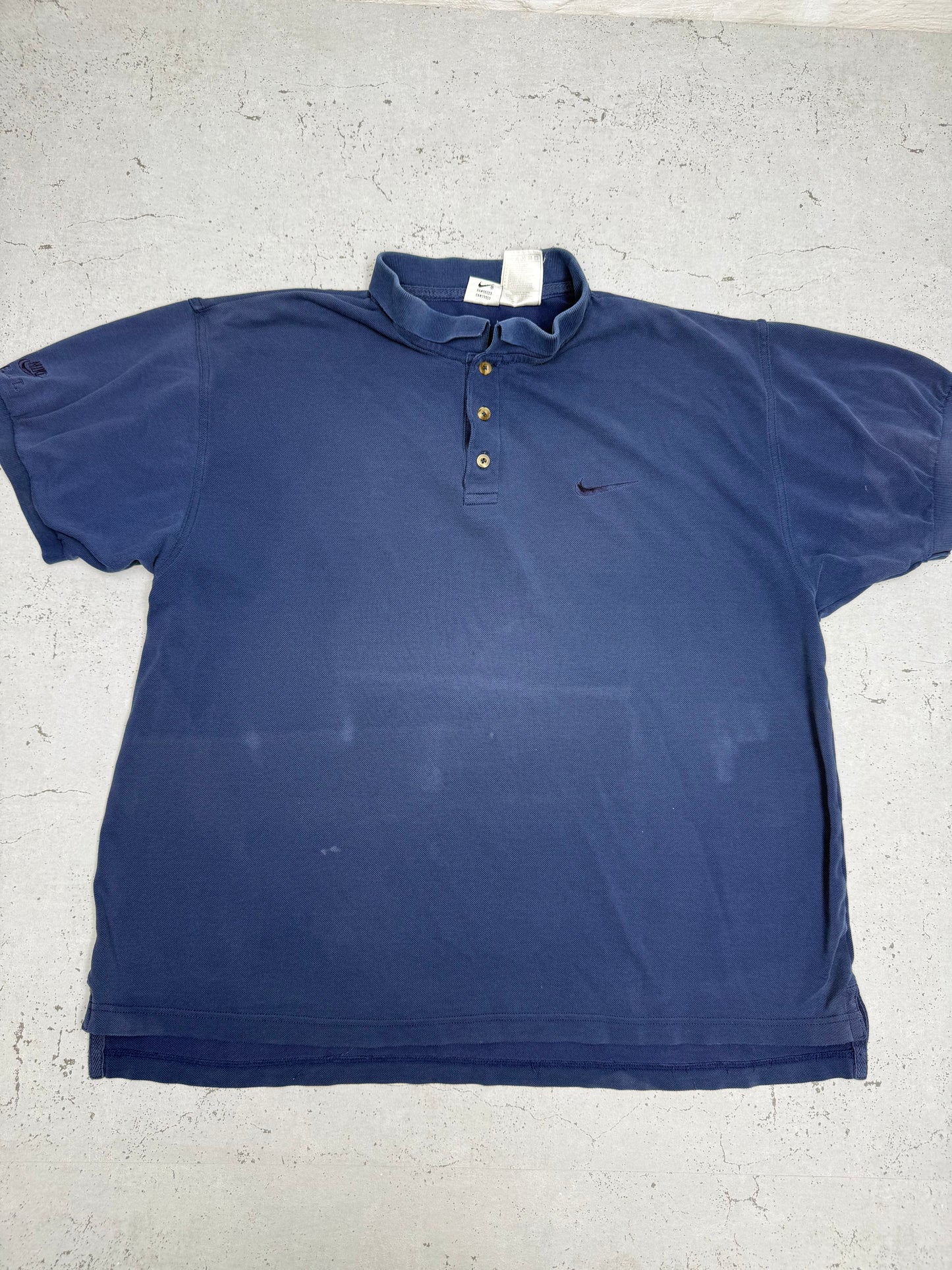 Nike Vintage Polo in Navy, Vorderansicht