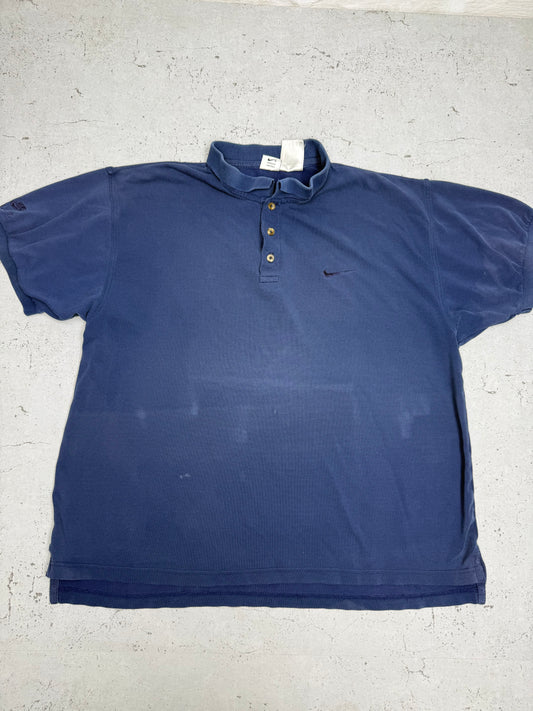 Nike Vintage Polo in Navy, Vorderansicht