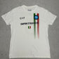 EA7 Napoli Campioni d'Italia Vintage T-Shirt in Weiß, Größe XL, Vorderansicht