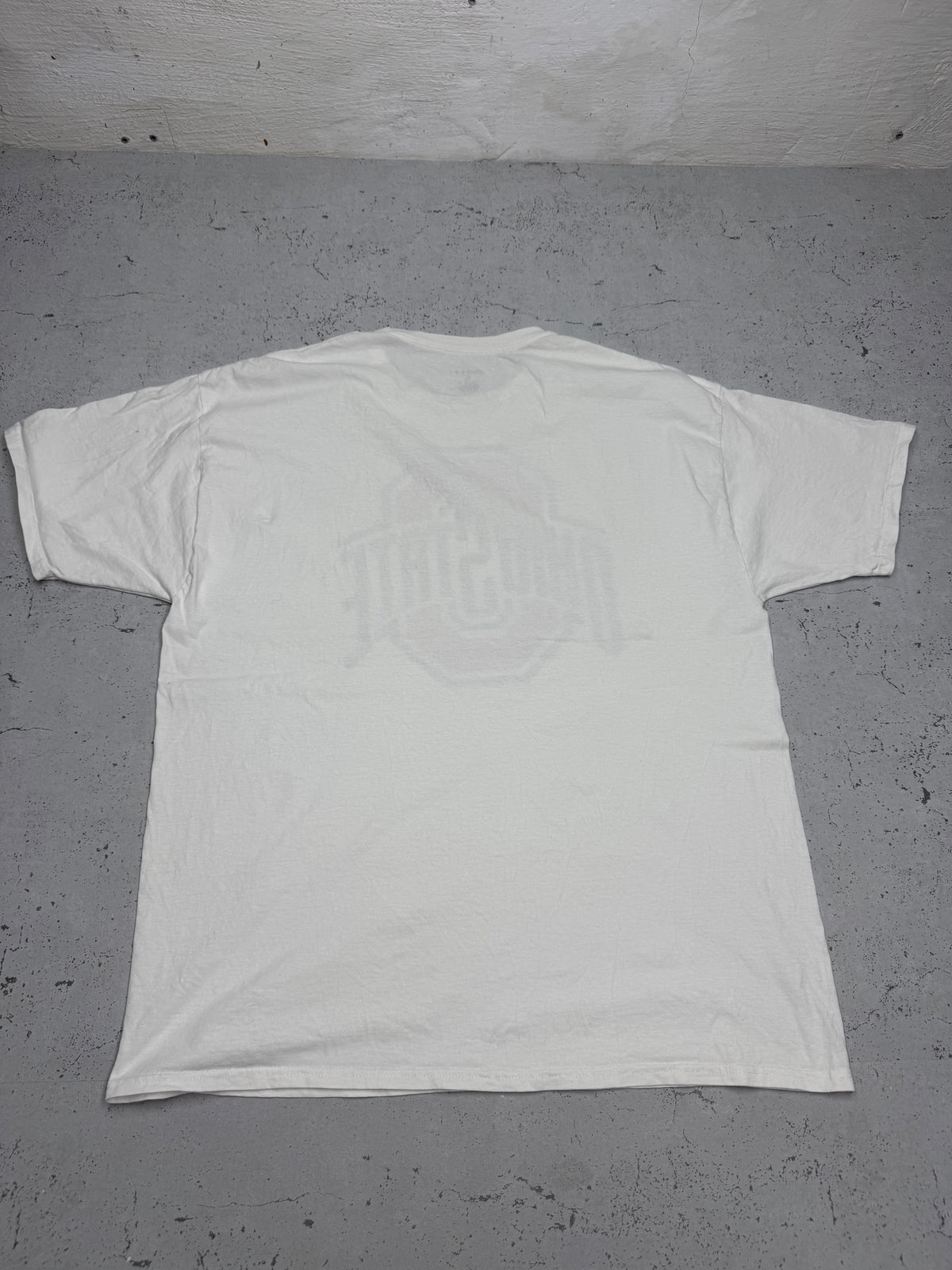 Champion Ohio State Vintage Shirt in Weiß, Größe XXL, Rückseite