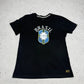 Nike Brasil CBD Vintage T-Shirt in Schwarz, Größe L, Vorderansicht
