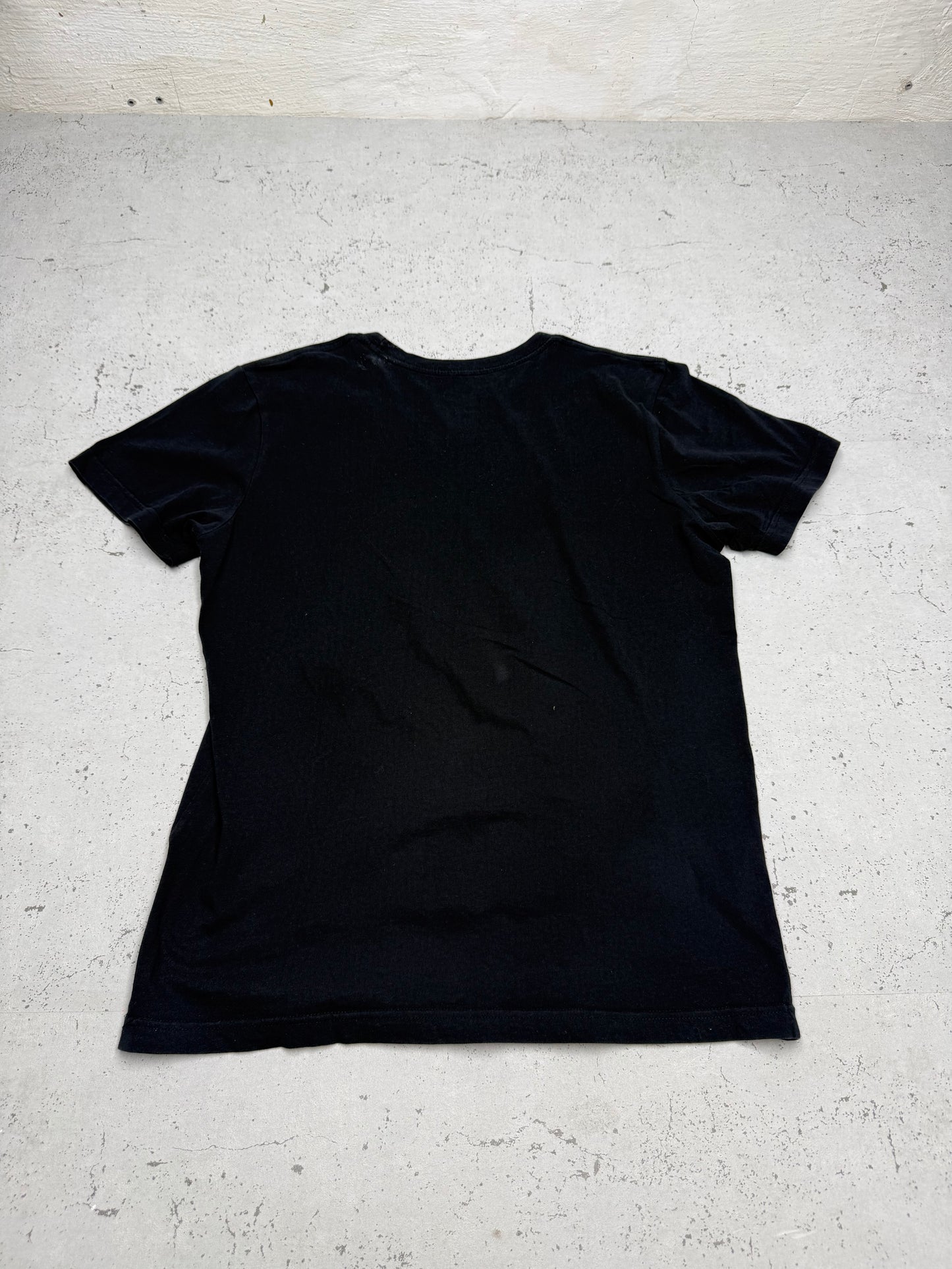 Nike Brasil CBD Vintage T-Shirt in Schwarz, Größe L, Rückansicht