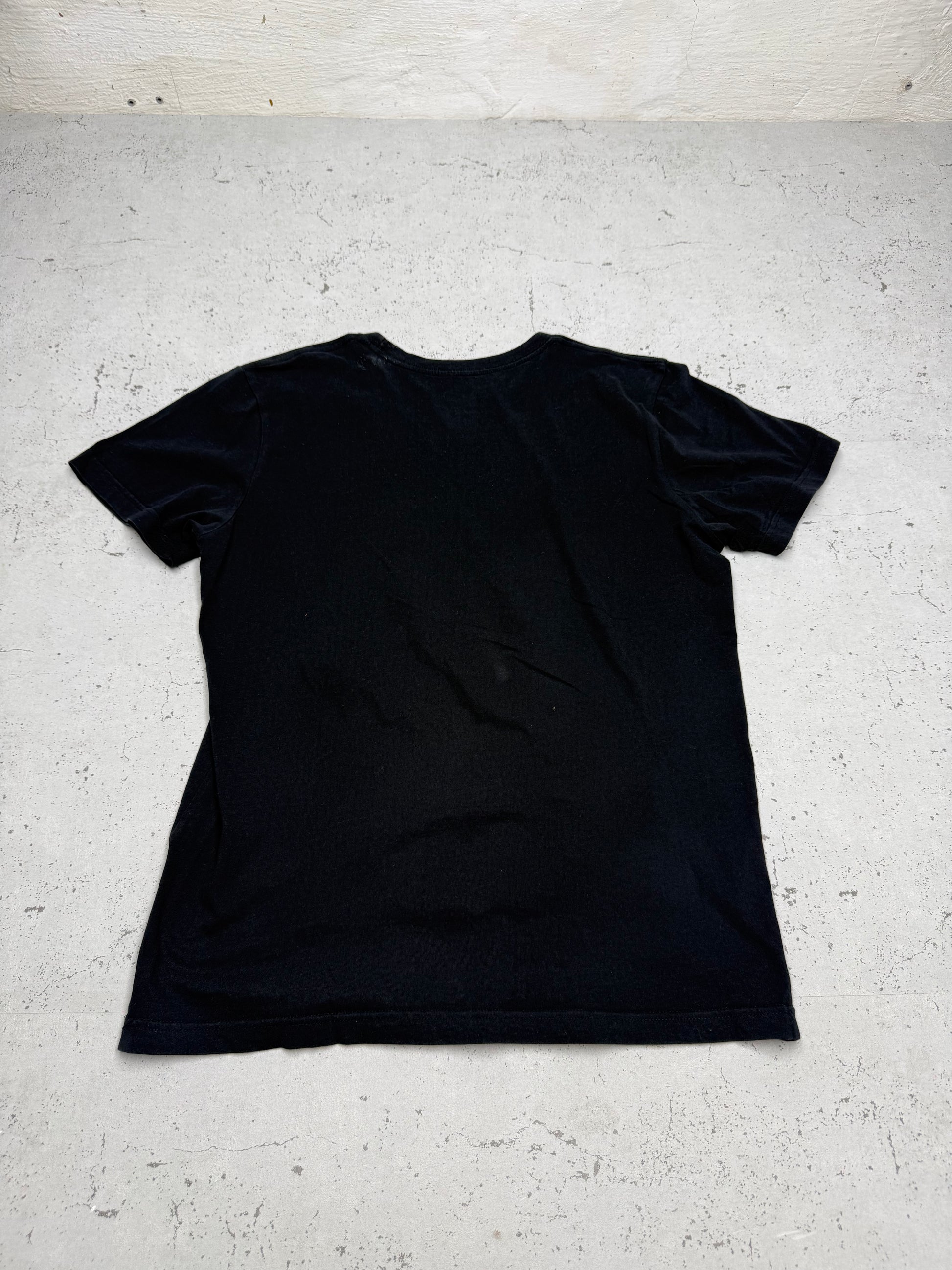 Nike Brasil CBD Vintage T-Shirt in Schwarz, Größe L, Rückansicht