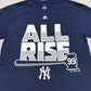 New York Yankees Vintage Shirt in Navy, Größe S, Logo-Closeup