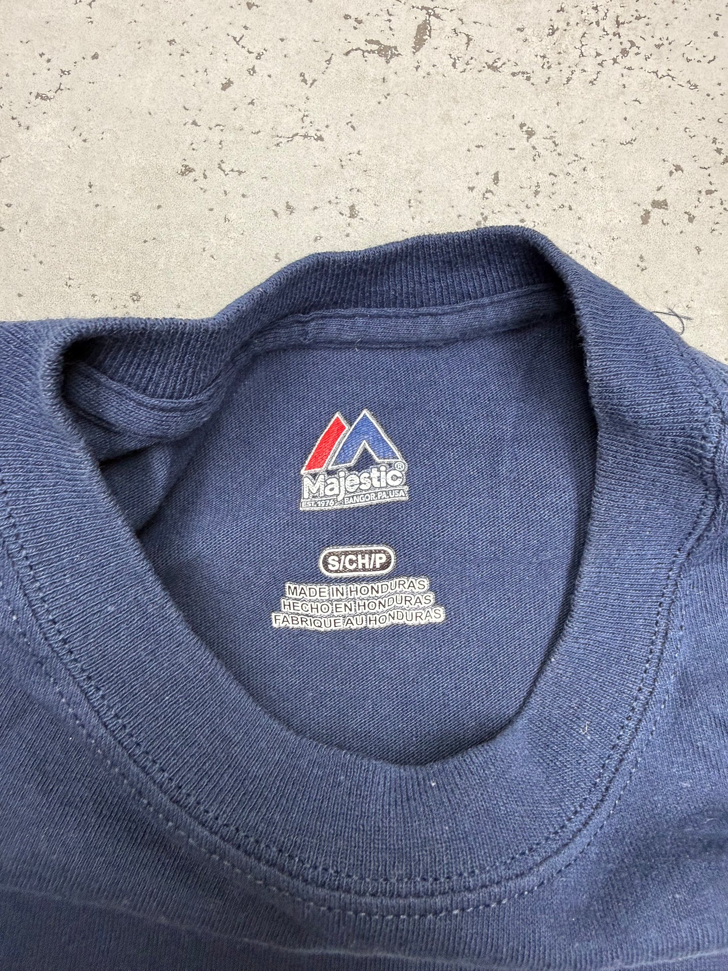 New York Yankees Vintage Shirt in Navy, Größe S, Etikett