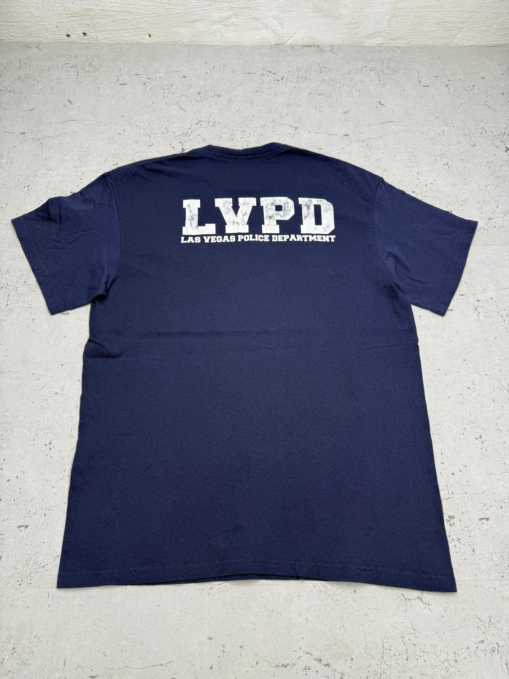 LVPD Vintage Shirt in Navy, Rückseite