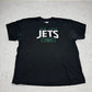 New York Jets Vintage Shirt in Schwarz, Vorderseite