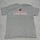 Washington State Cougars Vintage College Shirt in Grau, Größe L, Vorderseite