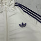 Adidas Originals Firebird Trainingsjacke in Weiß, Größe XL, Logo-Detail