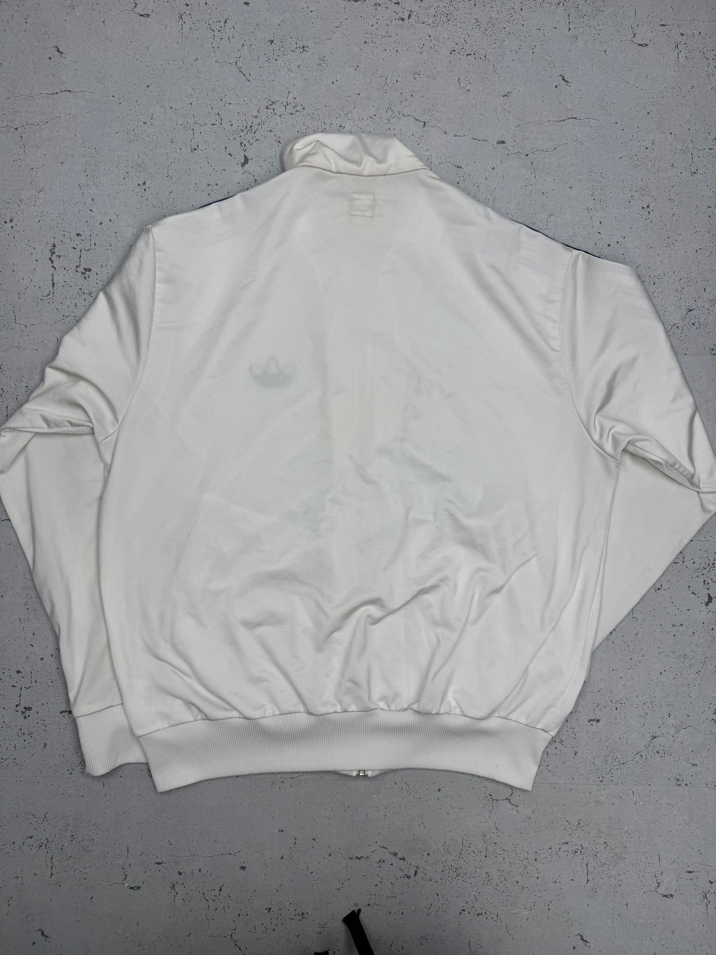 Adidas Originals Firebird Trainingsjacke in Weiß, Größe XL, Rückansicht