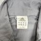 Adidas Vintage Trainingsjacke in Grau Rot, Etikett
