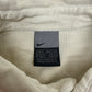 Nike Vintage Half-Zip Pullover in Beige, Größe M, Etikett