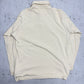 Nike Vintage Half-Zip Pullover in Beige, Größe M, Rückseite