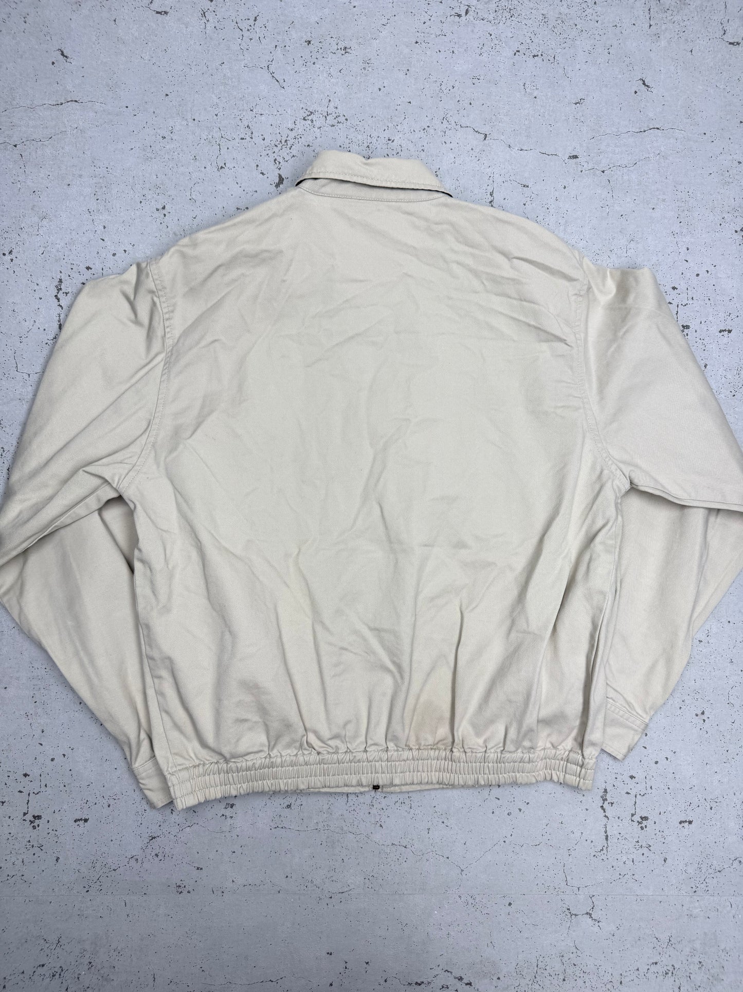Polo Ralph Lauren Vintage Harrington Jacke in Beige, Rückansicht