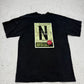 Nike Vintage Shirt in Schwarz, Größe M, Rückseite