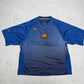 Nike FC Barcelona Vintage Trikot in Blau, Größe L, Vorderseite