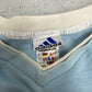 Adidas Real Madrid Vintage Longsleeve in Hellblau, Etikett