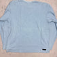 Adidas Real Madrid Vintage Longsleeve in Hellblau, Rückseite