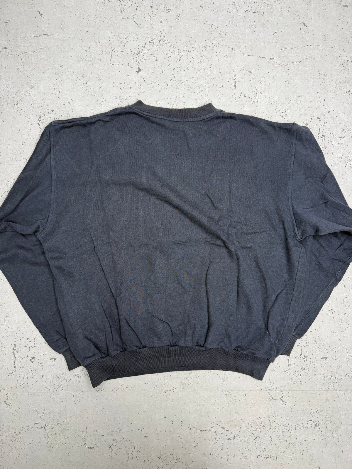 Sergio Tacchini Vintage Sweatshirt in Navy, Rückseite