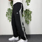 Adidas Vintage Trackpants in Schwarz, Fitpic