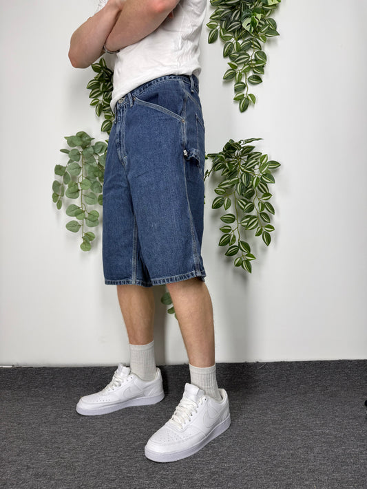 Calvin Klein Jeans Shorts Vintage Denim in Blau, Größe W34, Fitpic