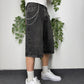 Southpole Vintage Jeansshorts in Schwarz, W34, Fitpic